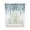 Blue Green, variant on Teal Blue Eucalyptus Leaves Swag Valances for Windows, Spring Floral Summer Botanical Rod Pocket Sheer Valances for Windows, Swag Toppers Light Filtering for Kitchen Living Room 2 Panels 36''x63''