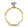 thumbnail image 2 of 14k Quality Trio Engagement Ring, 2 of 8
