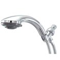 thumbnail image 1 of Kingston Brass Kx2522B 5 Réglage Douche Réglable avec Tuyau en Laiton - Finition Chrome Poli, 1 of 2