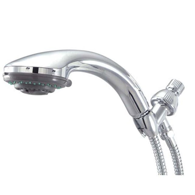 Kingston Brass Kx2522B 5 Réglage Douche Réglable avec Tuyau en Laiton - Finition Chrome Poli