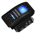 thumbnail image 4 of Blue LED Rocker Switch ON/OFF for 12V 20A Car Boat Truck Control, 4 of 7