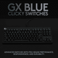 Logitech G PRO Gaming Keyboard, Tenkeyless, Detachable USB, LIGHTSYNC ...
