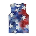 thumbnail image 4 of American Flag Tank Tops Womens Plus Size Patriotic Sleeveless Shirts Teen Girls Fashion 4th of July Outfits Tie Dye USA Flag Star Stripes Tanks Top Independence Day Blouses Summer Vacation Clothes, 4 of 5