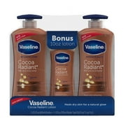 Vaseline Intensive Repair Cocoa Radiant Body Lotion, 2 pk./20.3 fl. oz. with Bonus Bottle, 10 oz.