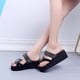 thumbnail image 5 of Sandalias de tacón con punta abierta para mujer, zapatos con lazo y punta abierta, sandalias cómodas, informales, cómodas, para la playa Wmkox8yii ytu6504, 5 of 9