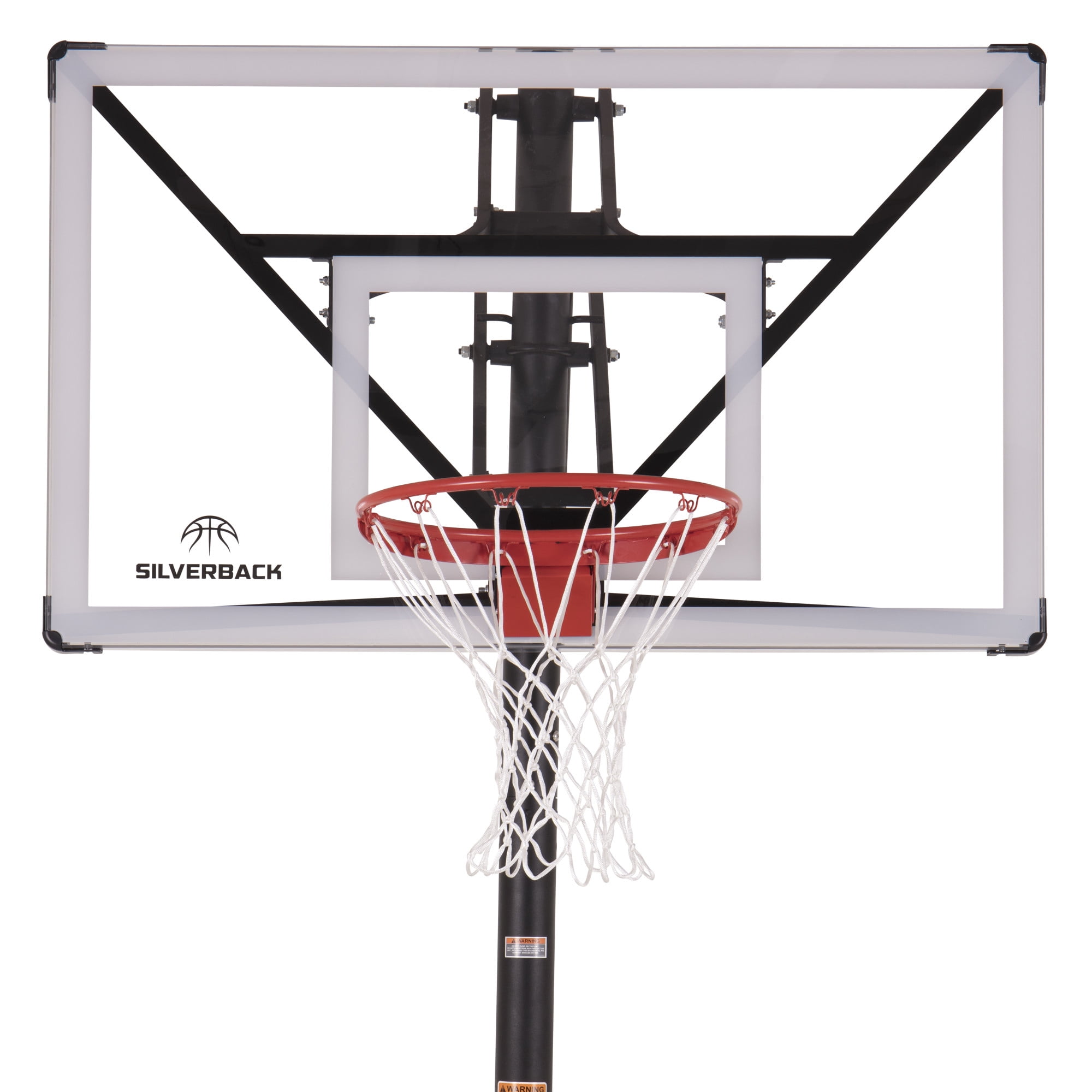 Silverback NXT 54" In-Ground Basketball Hoop with Adjustable-Height Backboard