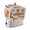 Beige, variant on Toaster Cover 2 Slice, Laundry Room Dustproof Bakeware Oven Protector with Top Hook, Rustic Farmhouse Washing Machine Clothes Waterproof Small Kitchen Appliance Toasters Dust Cover, 11"x6"x8"