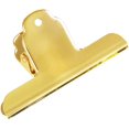 thumbnail image 1 of Pinza Bulldog - 2 uds. Clip de 20 cm de ancho con clip para papel público de oficina (dorado, 5 7/10 pulgadas) TUNC Sencillez, 1 of 4
