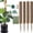 Brown-3, variant on Moss Pole 47.5 inch - Monstera Plant Support, 4 Packs 16 Inch Plant Stakes for Indoor Plants Coco Coir Moss Pole Sticks for Climbing Potted Live Plants, Pothos, Philodendron, with Garden Ties