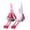 Multicolor, variant on Valentines Day Gnome Plush Elf Decor 2PC Scandinavian Tomte Plush Couple Dolls Mr and Mrs Nordic Lucky Figurines Tabletop Home Decoration