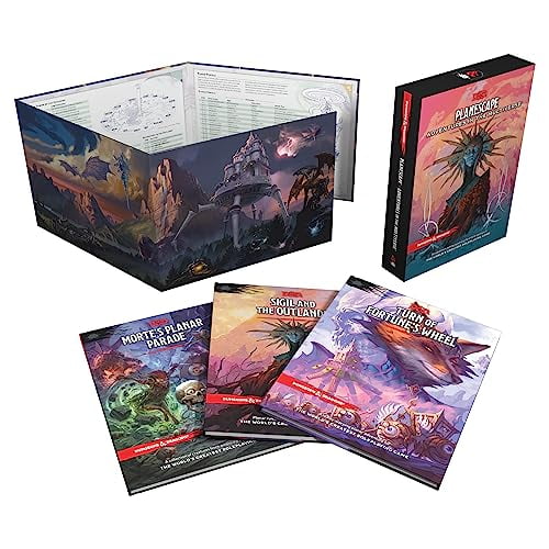 Pre-Owned Planescape: Adventures in the Multiverse (D&D Campaign Collection - Adventure, Setting Book, Bestiary DM Screen): Adventures in the Multiverse; ... Turn of Fortune's Wheel Hardcover