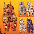 thumbnail image 5 of Generic Strap Kids Jumpsuit Romper Toddler Halloween Cartoon Sleeveless Baby Girls Romper&Jumpsuit Bodysuit Warm Overalls Outwear(5-6 Years,WH2), 5 of 6