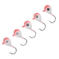 thumbnail image 3 of Señuelos De Pesca En Hielo, Kit De Plantillas De Pesca En Hielo Con Punta Incisiva Rosa Para Estanque De Peces ANGGREK Winter Ice Fishing Lure Hooks, 3 of 8