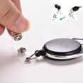 thumbnail image 1 of Agiferg New Retractable Reel ID Badge Lanyard Name Tag Key Card Holder Belt Clip, 1 of 4