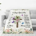 thumbnail image 2 of Christian Gifts for Women Inspirational Bible Verse Blanket Religious Scripture Prayer Faith Throw Blanket Soft Flannel Healing Blanket 40"X50" inches, 2 of 6