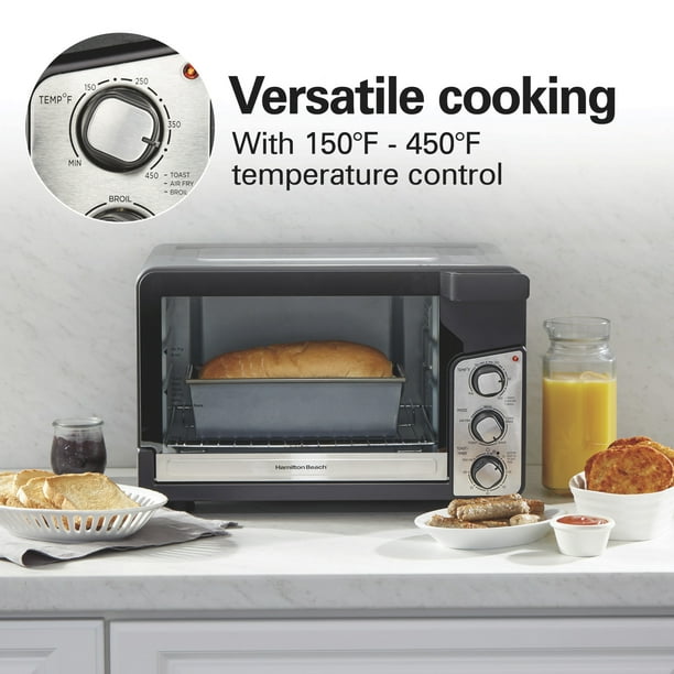 Hamilton Beach Easy View XL Toaster Oven with Sure-Crisp® Air Fry