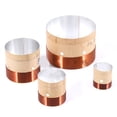 thumbnail image 3 of 25.5mm-75.5mm 2-Layer Round Copper Wire Bass Speaker Voice Coil Repair Parts 65.5, 3 of 8