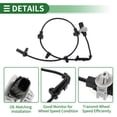 thumbnail image 4 of Unique Bargains ABS Wheel Speed Senor ABS Sensor Anti-lock Braking System Sensor for Honda Civic 2016-2019 Front Right, 4 of 7
