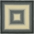 thumbnail image 5 of SAFAVIEH Braided Neville Colored Bordered Area Rug, Black/Grey, 5' x 8' Oval, 5 of 9