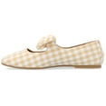 thumbnail image 3 of Journee Womens Seralinn Mary Jane Slip On Square Toe Dress Flats, 3 of 10