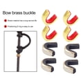 thumbnail image 2 of 20 Pieces Nock Points String Nocking Points Bow String Buckle Clip Red, 2 of 9