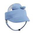 thumbnail image 1 of Casco infantil,Gorra protectora para sombrero,protección anticolisión,Protector de cabeza para bebés que gatean y caminan,Gorro protector anticaída para la cabeza de 6 a 24 meses,Gorra azul, 1 of 8