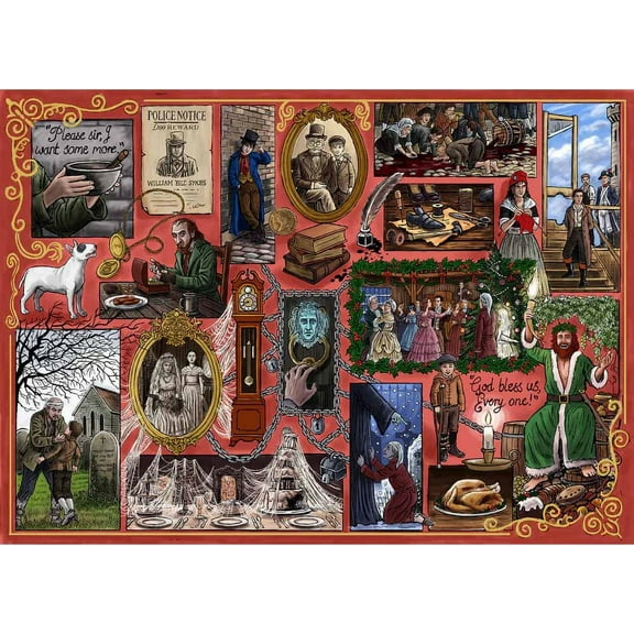 Book Club: Charles Dickens 1000-Piece Puzzle