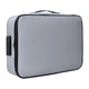 thumbnail image 2 of Bolsa organizadora de documentos para almacenamiento de archivos, bolsa de almacenamiento, estuche para tarjetas multicapa, caja de almacenamiento de Gris Macarena Estuche para documentos, 2 of 8
