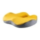 thumbnail image 5 of Cojín de asiento de espuma viscoelástica, almohada de asiento, cojín para glúteos, antideslizante, lavable, cojín para silla de escritorio, cojín para Amarillo Gris Claro, 5 of 9