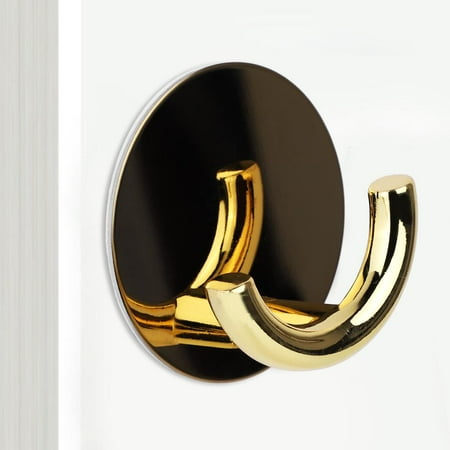 

Tebru Hanger Door Wall Hanger Stainless Steel + Zinc alloy Adhesive Hanger Hang Door Wall Kitchen Bathroom