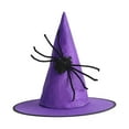 thumbnail image 4 of Sombrero de bruja Salvador para niñas Moderno púrpura, 4 of 9