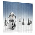 thumbnail image 3 of GUOOL 2PCS Blackout Curtains Drapery Screen For Window Fireplace Background Decoration 21, 3 of 9