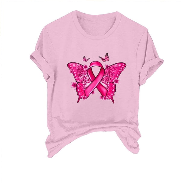 Blusas de Manga Corta para las Mujeres Divertida Impresión Cuello Redondo Camiseta Vintage, Blusas de Primavera para las Mujeres