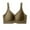 Coffee, variant on Women Large Size Bras,Women's Bras Wireless Bras for Women Large Size Everyday Bras Seamless Invisible Bras with Lifting Effect Sagging and Side Reduction Functions