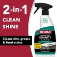 thumbnail image 3 of (2 pack) Weiman Granite & Stone Disinfectant Cleaner & Polish, 16 fl oz, 3 of 12