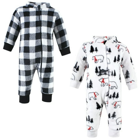 

Hudson Baby Unisex Plush Jumpsuits Winter Bear 12-18 Months