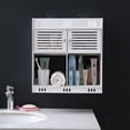 thumbnail image 6 of Ktaxon Wall Mount Bathroom Cabinet Medicine Cabinet Storage Organizer for Kitchen Laundry White Finish, 6 of 11