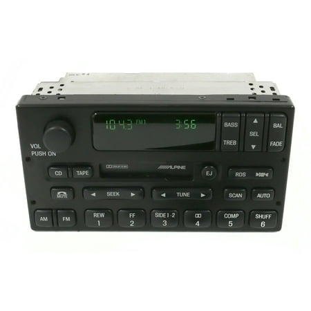Lincoln Navigator Warranty - Lincoln Navigator 1999-2001 AM FM Radio Cassette Receiver - Part XL1F-18C870-CE - Refurbished