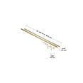 thumbnail image 2 of Umbra Cappa Expandable Single Curtain Rod 36-66", 2 of 10