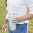 thumbnail image 5 of Simple Modern 20 fl oz Insulated Stainless Steel Classic Tumbler with Tritan Straw Lid|Mauve Stripes, 5 of 6