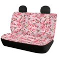 thumbnail image 3 of Uourmeti Pink Cherry Blossom Hummingbird Scratch Proof Universal Car Seat Cover Cushions for Car Interior SUV Accessories, Non-Slip Car Rear Seat Covers Decorative Full Cover Seat Protectors, 3 of 4