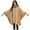 Yellow, variant on Fashion Women Keep Warm Jacket Casual Woollen Outwear Collar Cardigan Cloak Coat winter clothing for women