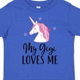 thumbnail image 4 of Inktastic My Gigi Loves Me Unicorn Girls Girls Toddler T-Shirt, 4 of 5
