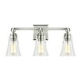 thumbnail image 1 of Visual Comfort Vs24703 Monterro 3 Light 22" Wide Vanity Light - Nickel, 1 of 7