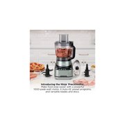 Ninja 9-Cup Food Processor, 4 Auto-iQ Presets, Reversible Slicing/Shredding Disc, BZ601, Silver
