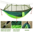 660lbs Double Camping Hammock with Removable Mosquito Net Portable