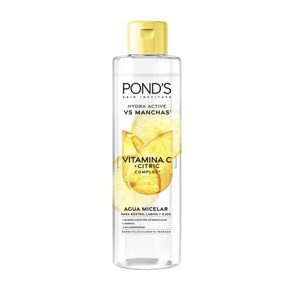 Agua Micelar Pond's Hydra Active VS Manchas con Vitamina C, 300 ml