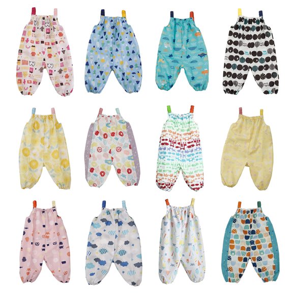 Lopecy-Sta Raincoat Overalls for Girl Toddlers Waterproof Rain Bib Pants Boys Girls Rain Pants Kids Overalls Rain Trousers Lightweight Mud Pants Rainwear
