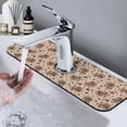 thumbnail image 7 of Fuzoiu Cute Autumn Turkey Print Kitchen Faucet Suction Pad, Sink Splash Guard Faucet Mat, Faucet Handle Drip Catcher Tray Drying Mat For Bathroom Kitchen Bathroom Countertop, 7 of 7