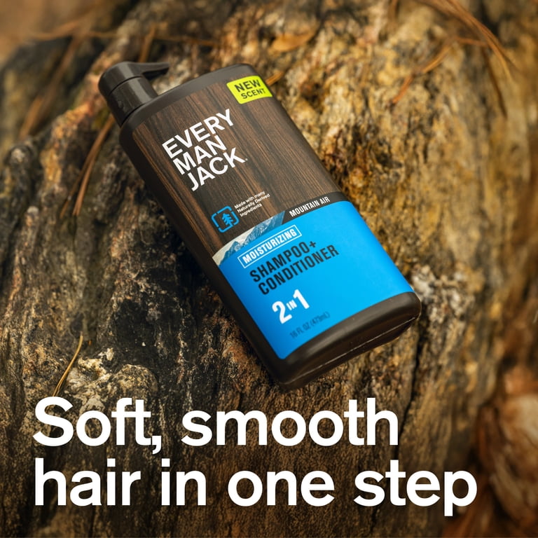 Every Man Jack Mountain Air Daily 2-in-1 Shampoo & Conditioner for